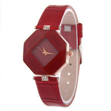 Load image into Gallery viewer, FANALA Watch Women Fashion Synthetic Leather Band Pointer Quartz Rhombus Women Watches relogio feminino reloj mujer