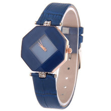 Load image into Gallery viewer, FANALA Watch Women Fashion Synthetic Leather Band Pointer Quartz Rhombus Women Watches relogio feminino reloj mujer