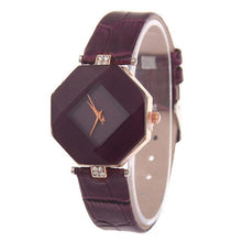 Load image into Gallery viewer, FANALA Watch Women Fashion Synthetic Leather Band Pointer Quartz Rhombus Women Watches relogio feminino reloj mujer