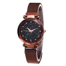Load image into Gallery viewer, New Women Fashion Alloy Band Round Easy To Read Analog Quartz Wrist Complete Schedule Watch Bracelet Bangle