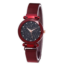 Load image into Gallery viewer, New Women Fashion Alloy Band Round Easy To Read Analog Quartz Wrist Complete Schedule Watch Bracelet Bangle