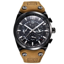 Load image into Gallery viewer, Men Fashion Casual Multifunctional Round Dial Quartz Luminous, Calendar, Hours/Minutes/Seconds Wrist Watch