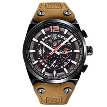 Load image into Gallery viewer, Men Fashion Casual Multifunctional Round Dial Quartz Luminous, Calendar, Hours/Minutes/Seconds Wrist Watch