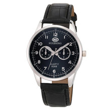 Load image into Gallery viewer, New Men Fashion Synthetic Leather Band Round Analog Quartz Wrist Watch Bracelet Complete Schedule Bangle