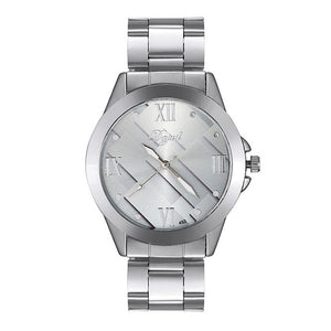 Round Analog Synthetic Watch Fashion Band Wrist Leather Quartz Men