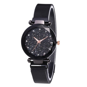 New Women Fashion Alloy Band Round Easy To Read Analog Quartz Wrist Complete Schedule Watch Bracelet Bangle