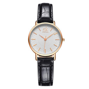 Women Fashion Round Analog Quartz Wrist Easy To Read Watch 14mm Complete Schedule 30mm Bracelet 200mm Bangle